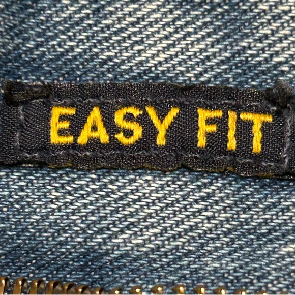 Men Vintage Nautica 36x32 Easy Fit Distressed Blue Jeans - Picture 15 of 16